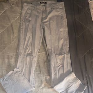 Men’s Grey khakis pants
